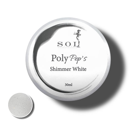 Poly Pep’s Shimmer White
