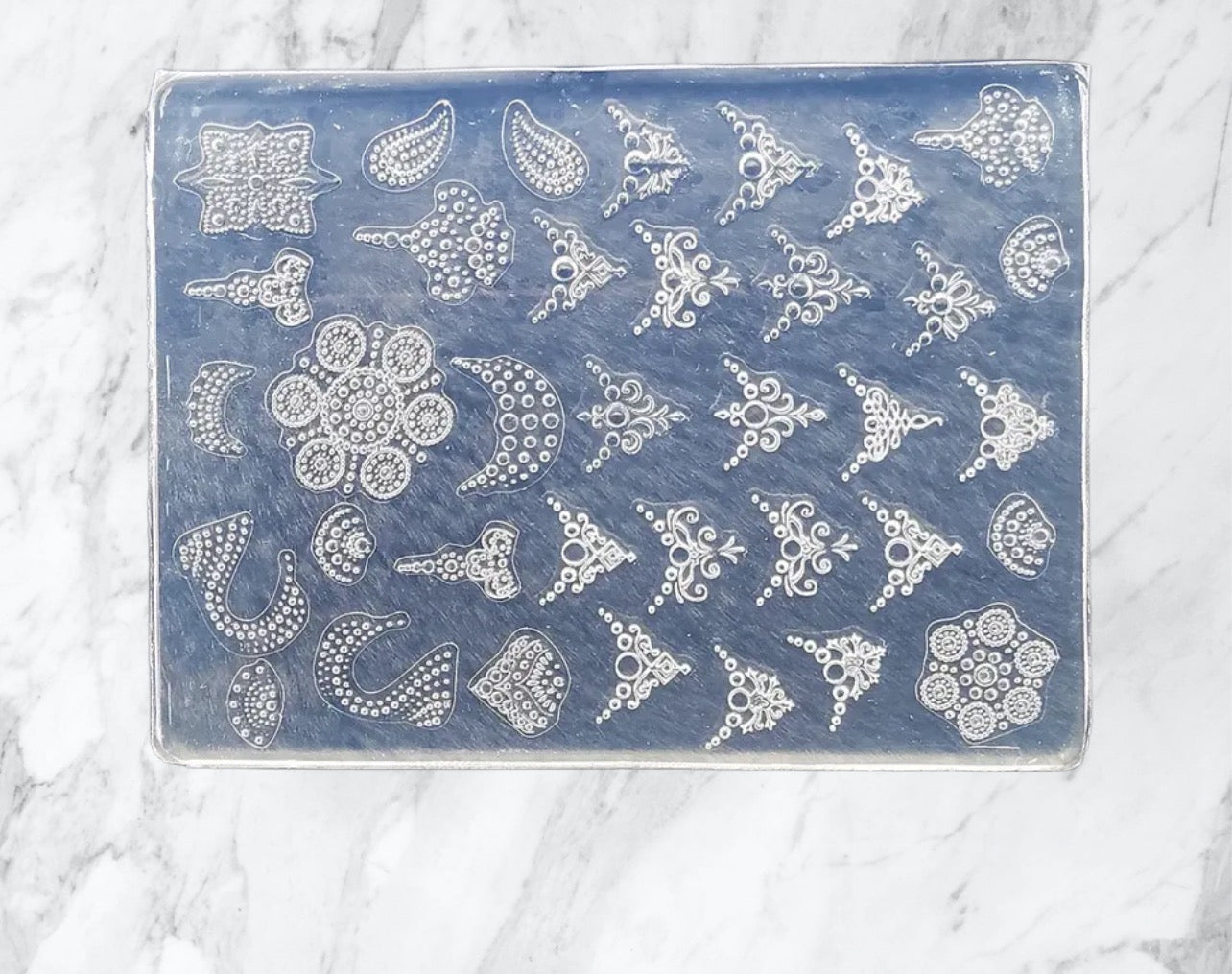 Nail art silicone mold