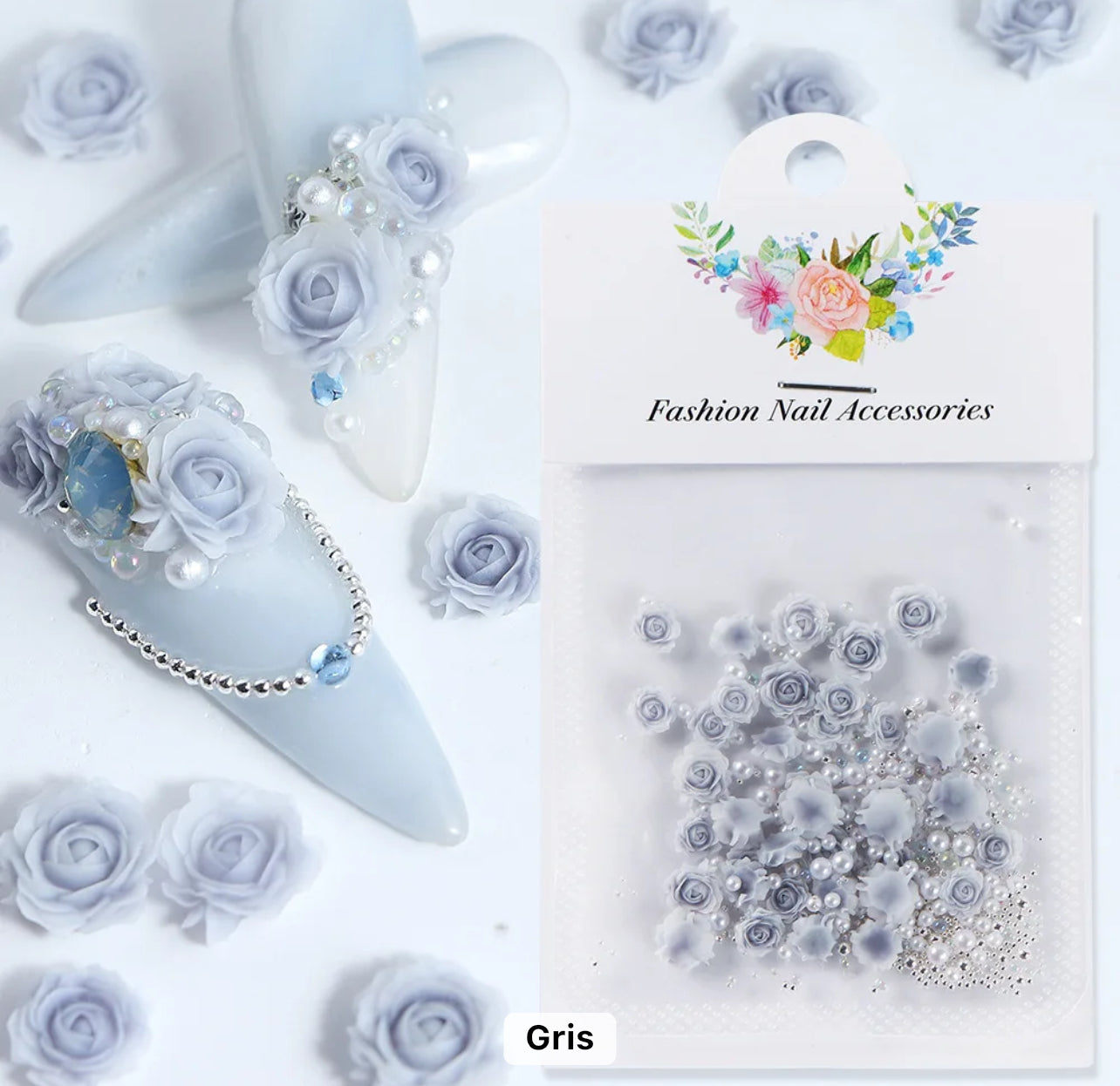 3D Rose Charms 🌹