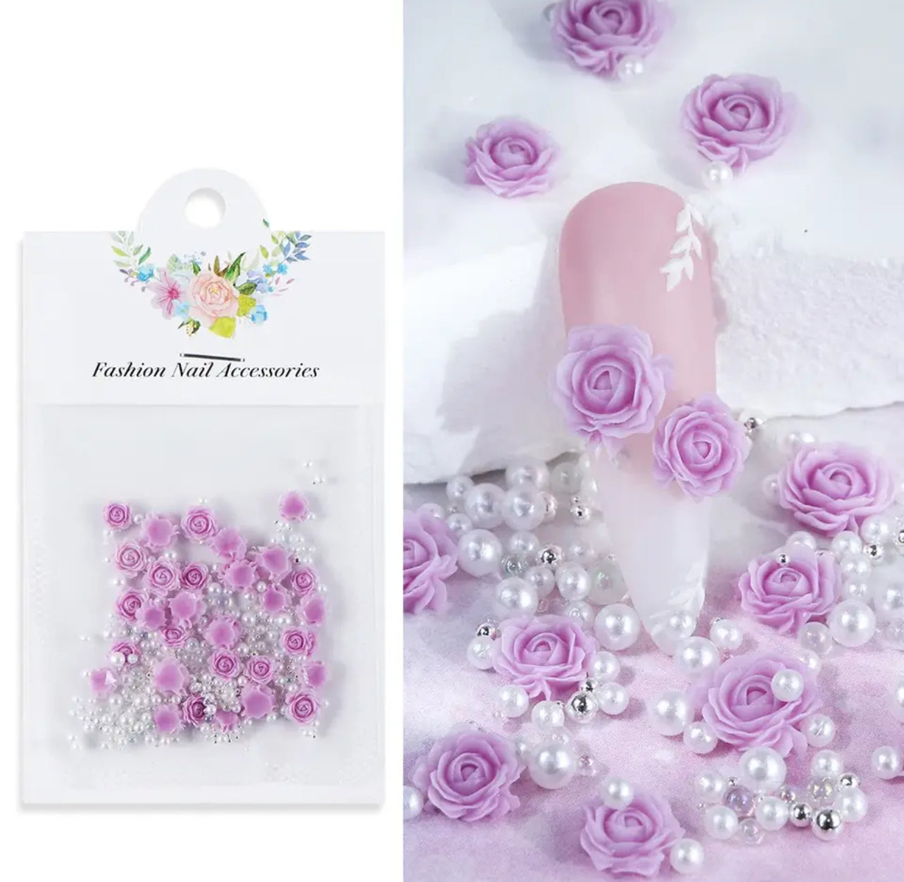 3D Rose Charms 🌹