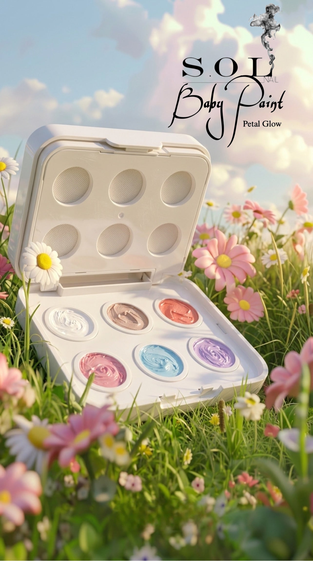 PRÉ-COMMANDE Coffret Gels Paint Collection Pétal Glow