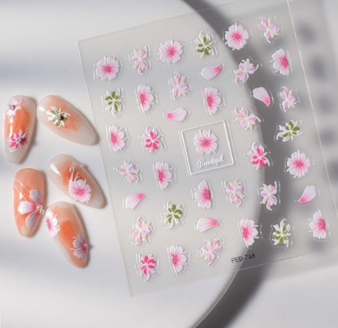 DESTOKAGE 🚨 Stickers relief SWEET FLOWERS