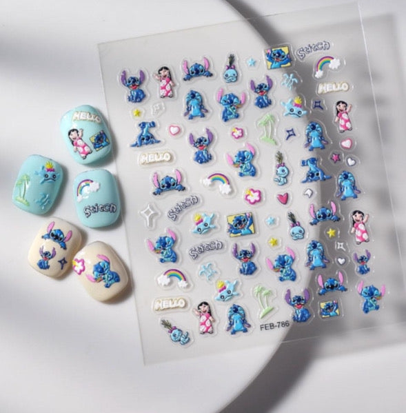 DESTOKAGE 🚨 Stickers relief STITCH