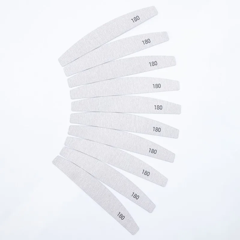 Recharges 10 limes Stick n'File Half Moon