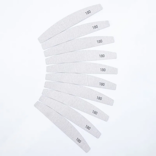 Recharges 10 limes Stick n'File Half Moon