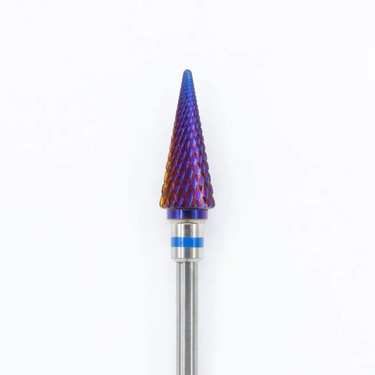 Embout cône pointu - bleu - C10