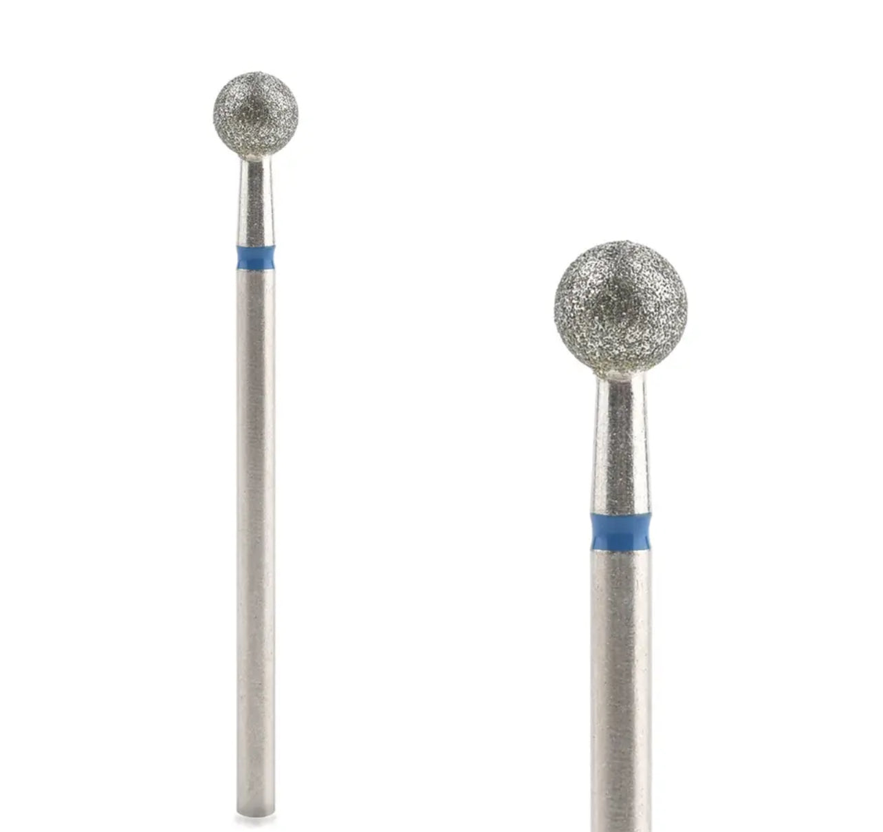Embout boule grain bleu 0,50
