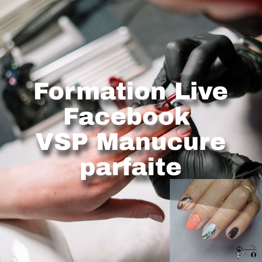 PROMO -70%  Formation en ligne Perfect manucure VSP + RENFORT + DÉPOSE