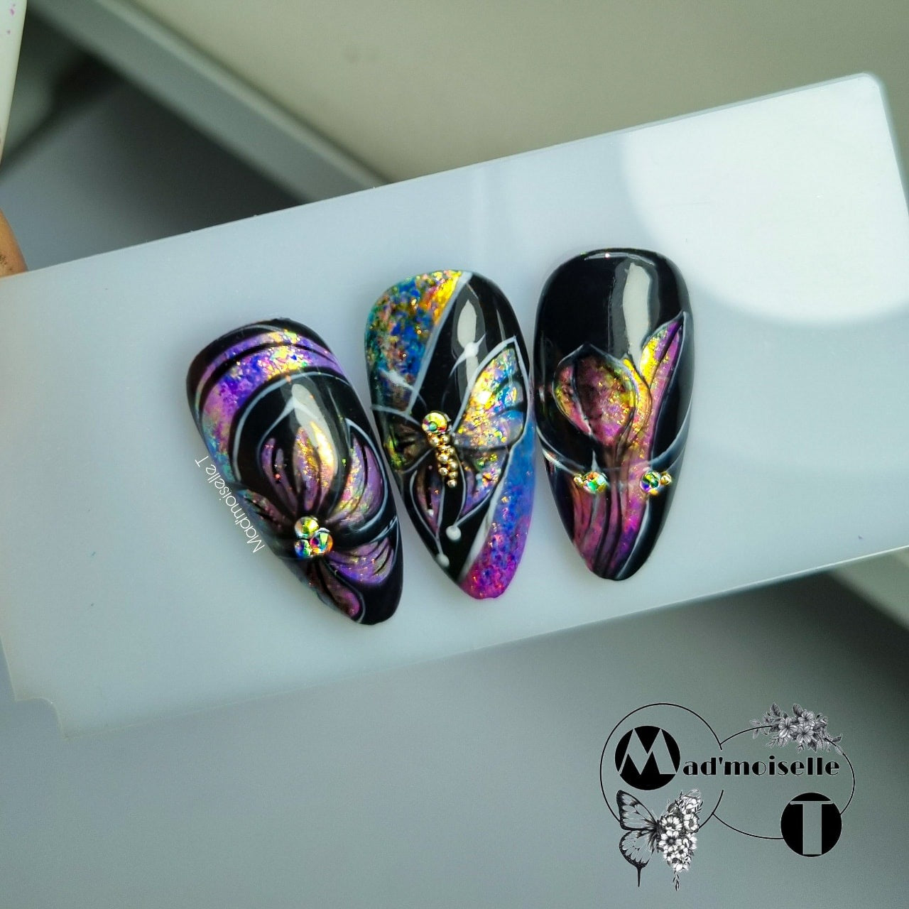 PROMO -70%  Formation en ligne Nail art technique Flakes Effect